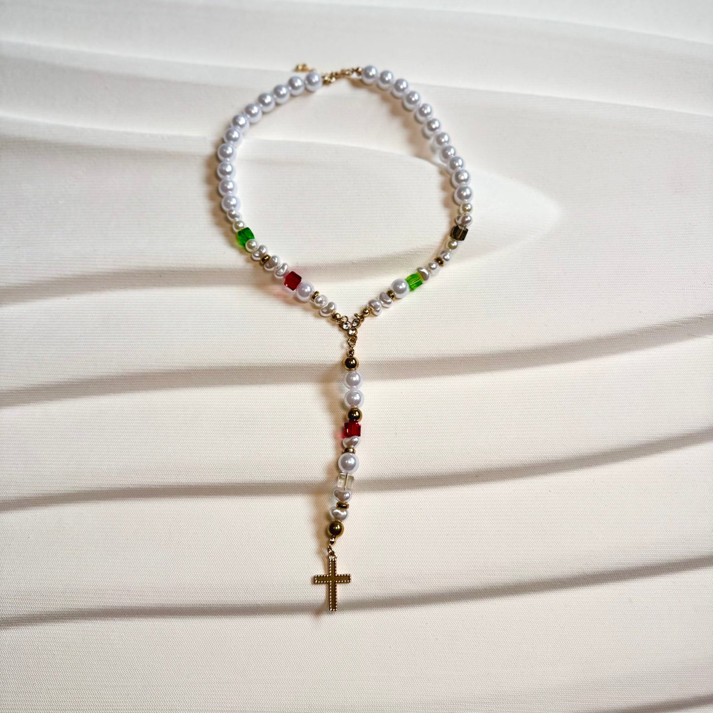 Rosa Pearl Necklace