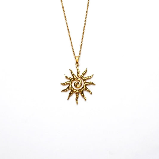 Sol Necklace- Gold