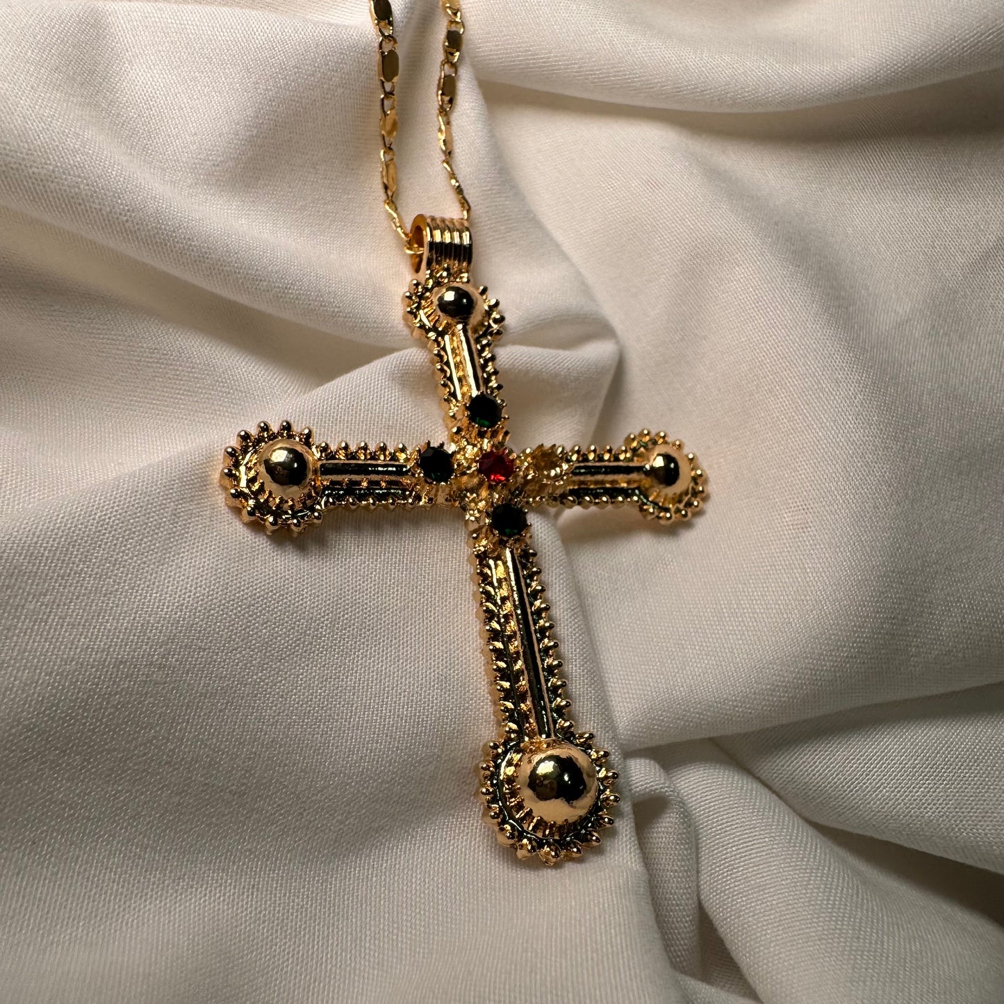 Marie Cross Necklace