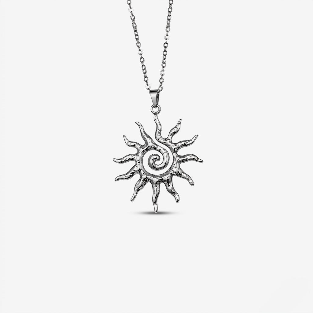 Sol Necklace- Silver