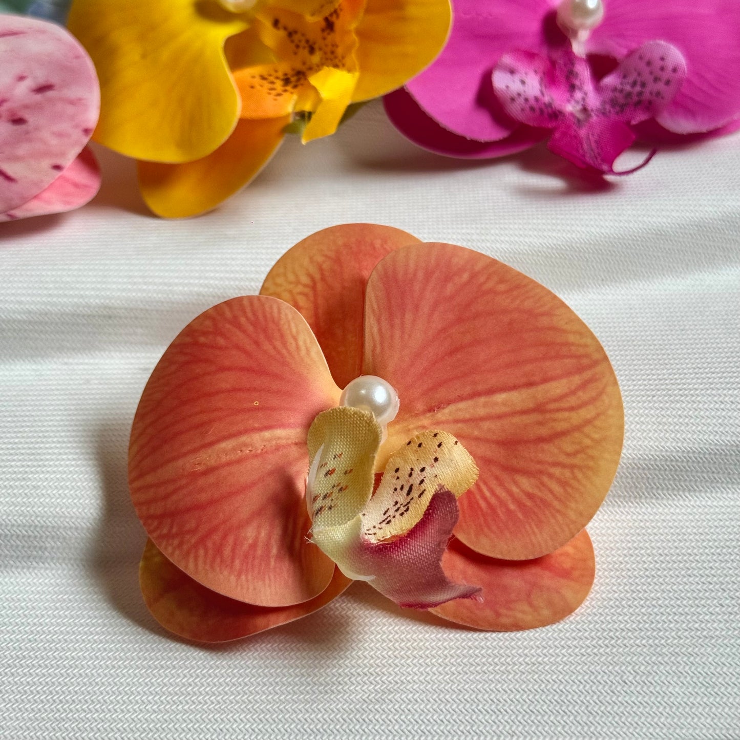 Orchid Hair Clip
