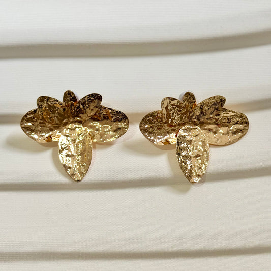 Petal Rebel Earrings Gold