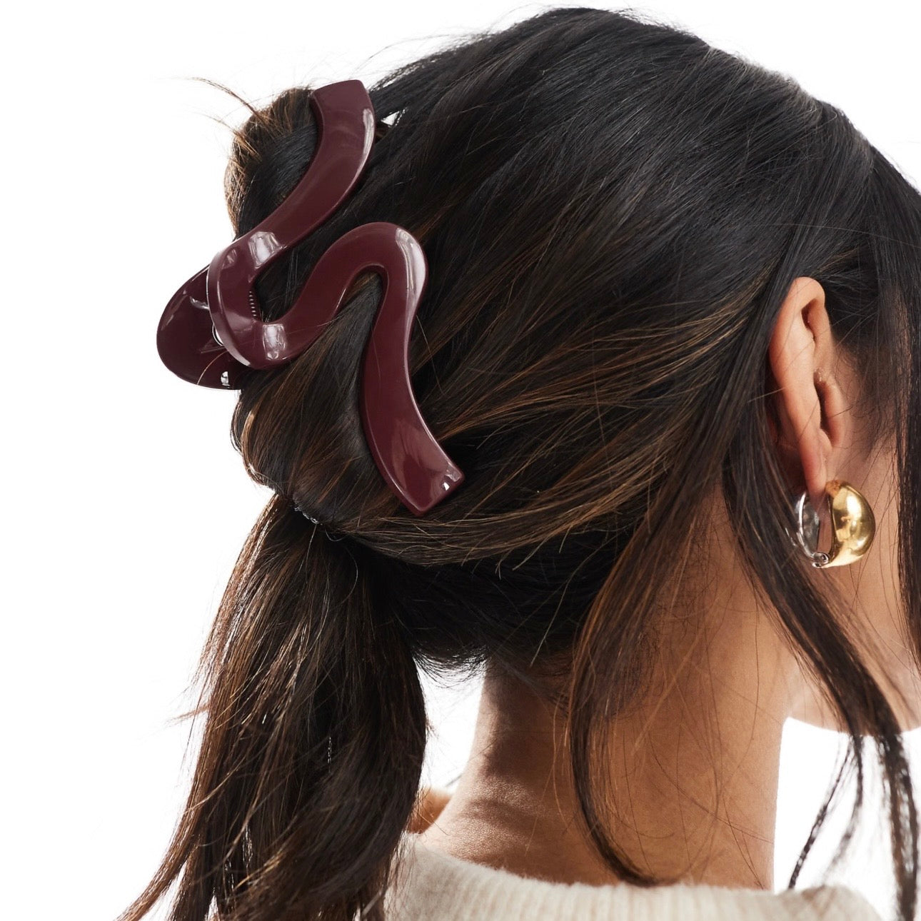 Wavy Claw Clip