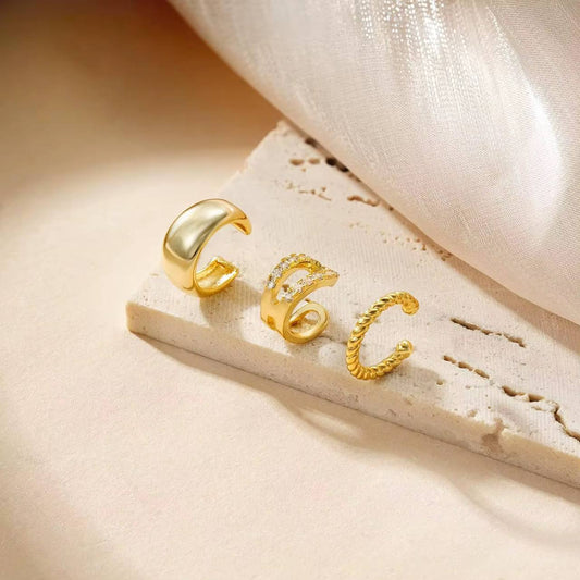 Triple Ear Cuff Set