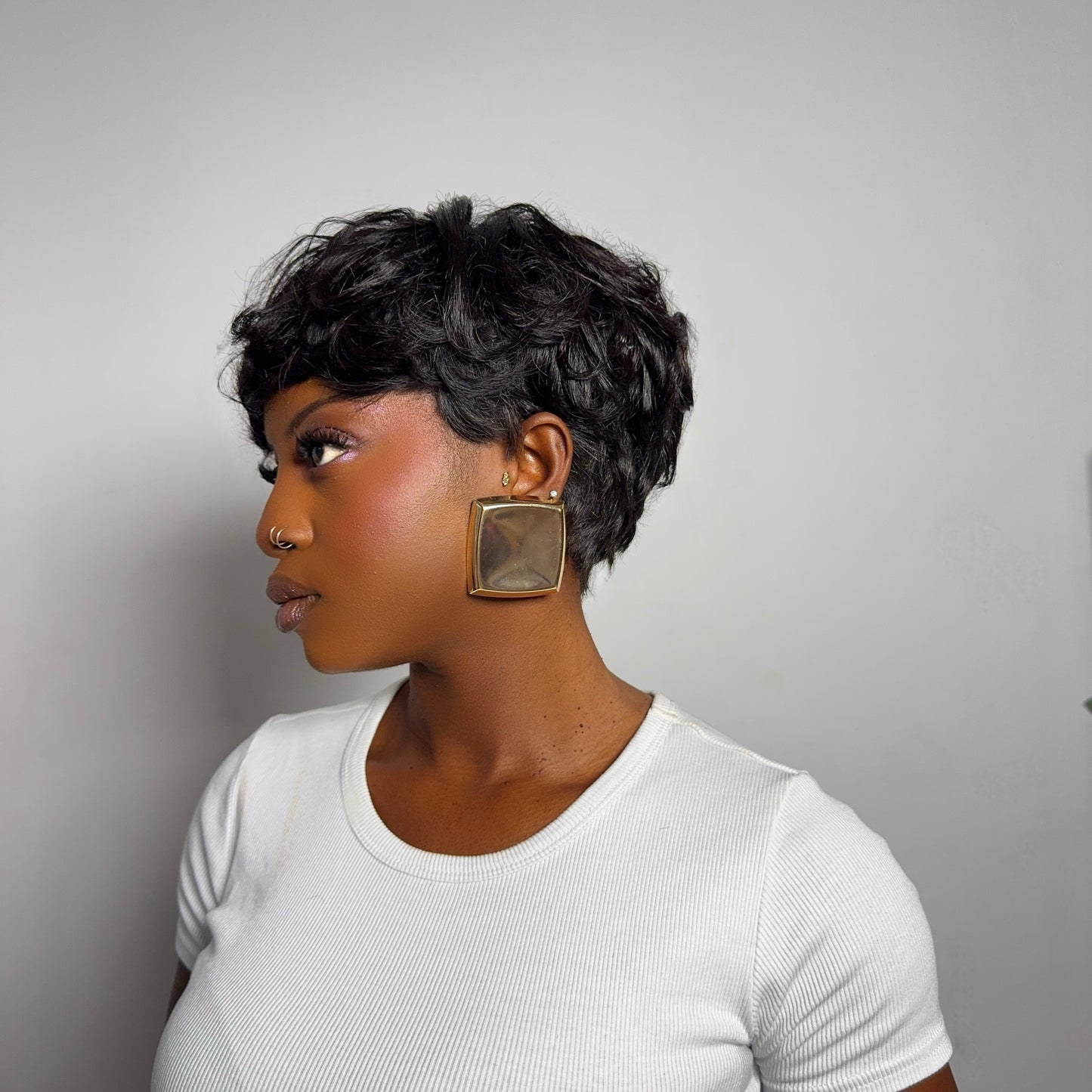 Sovereign Square Earrings