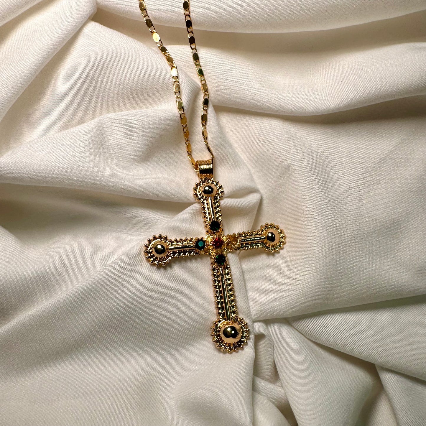 Marie Cross Necklace
