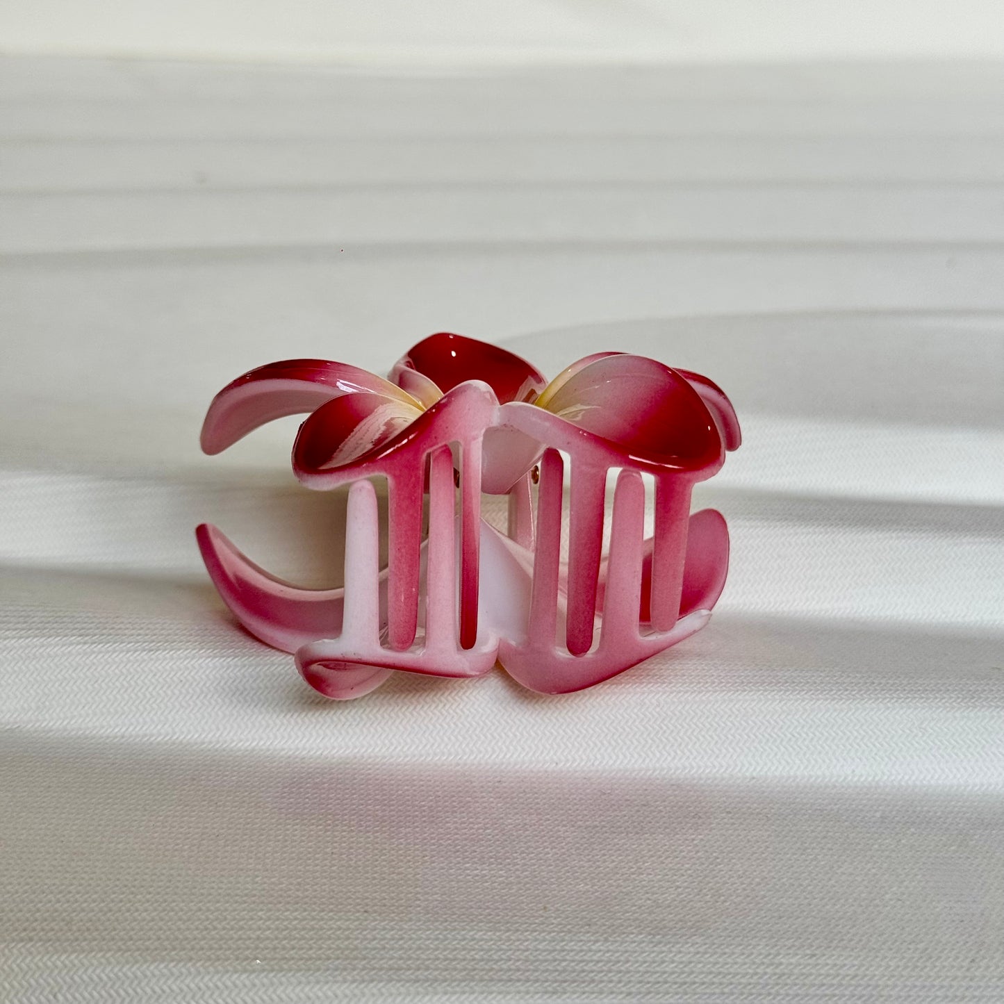 Sunset Flower Claw Clip