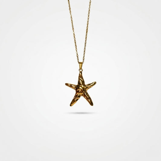 Starfish Necklace- Gold