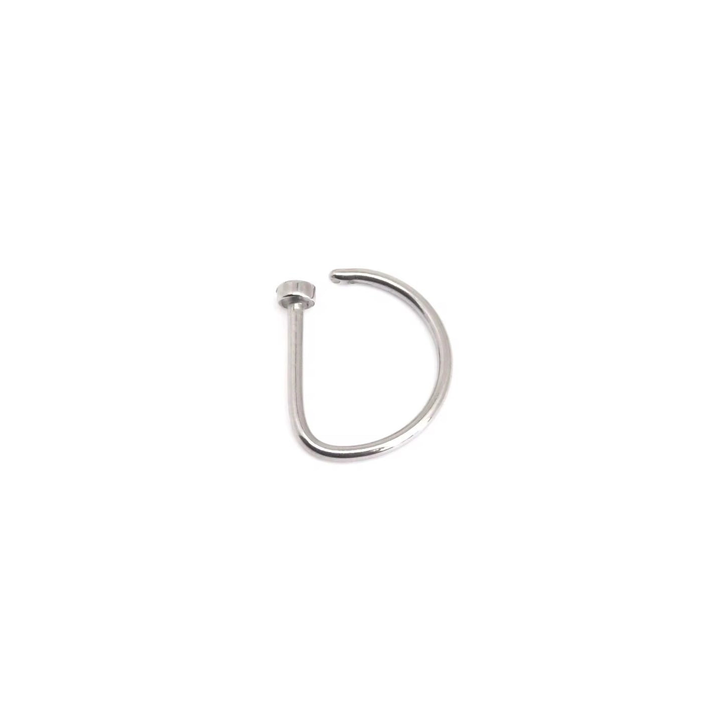 Plain Faux Nose Hoop