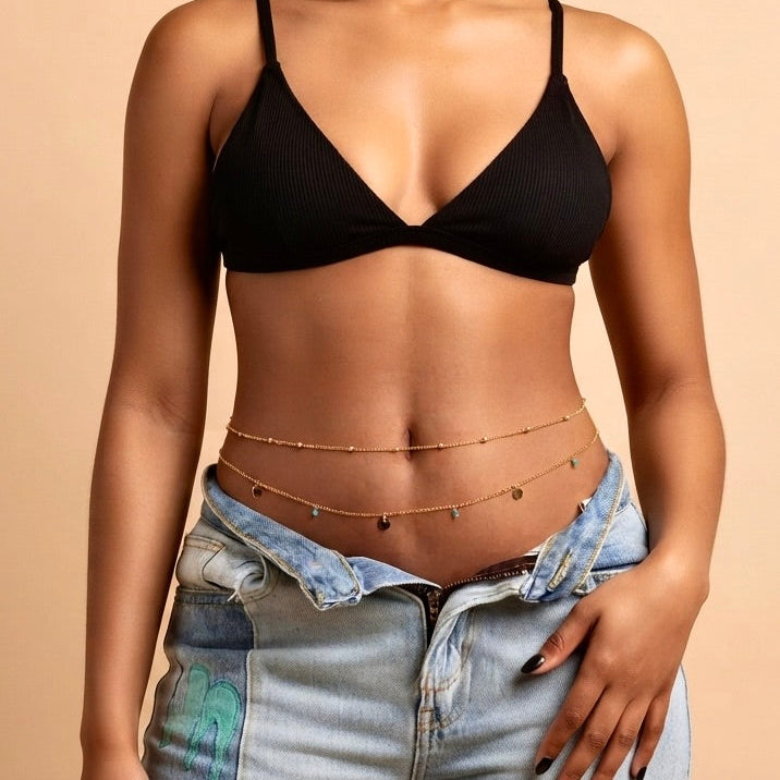 Bohemian Double Waist Chain