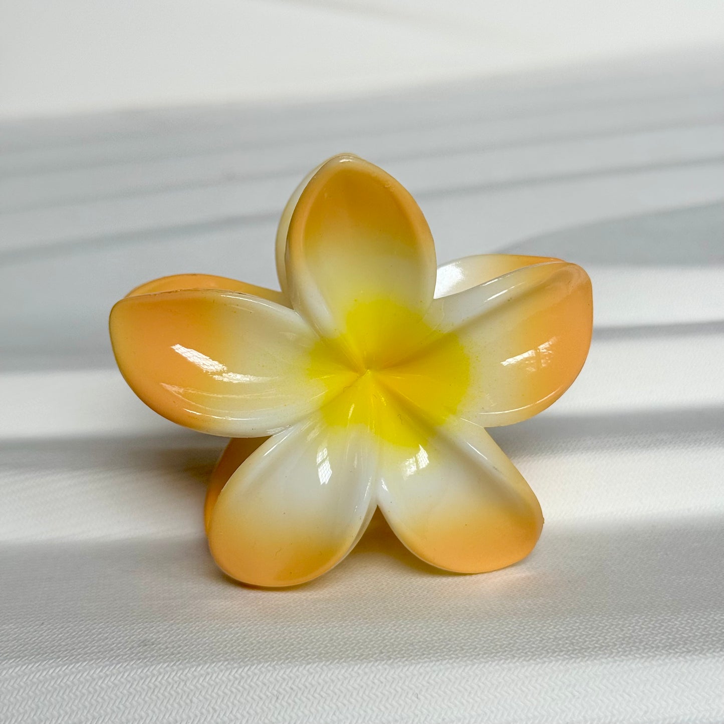 Sunset Flower Claw Clip