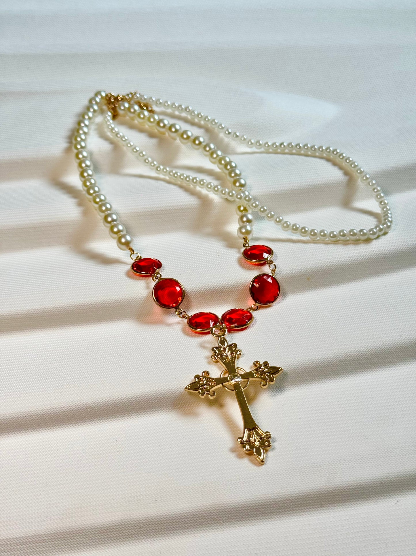 Adrienne Pearl Necklace Set