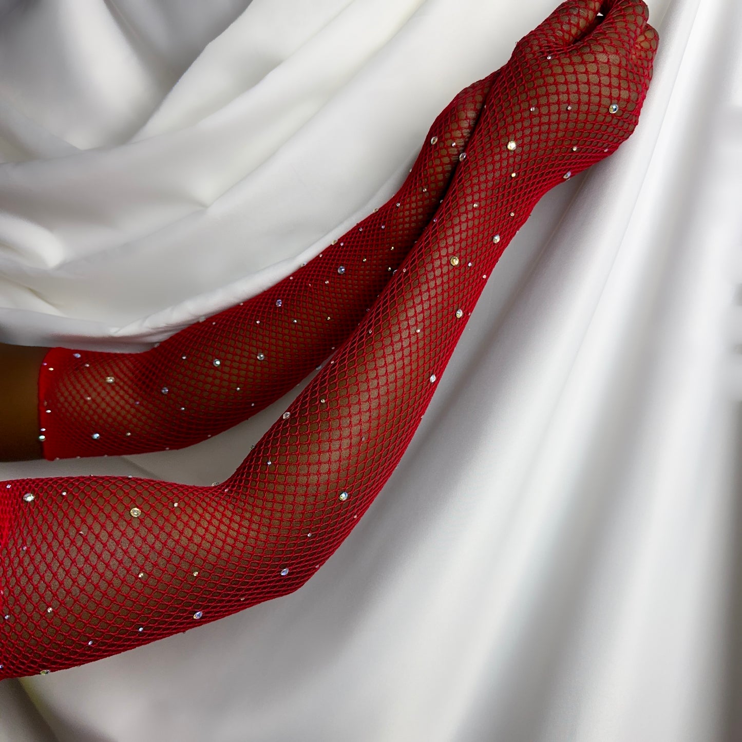 Crystal Mesh Gloves