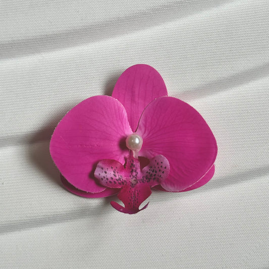Orchid Hair Clip