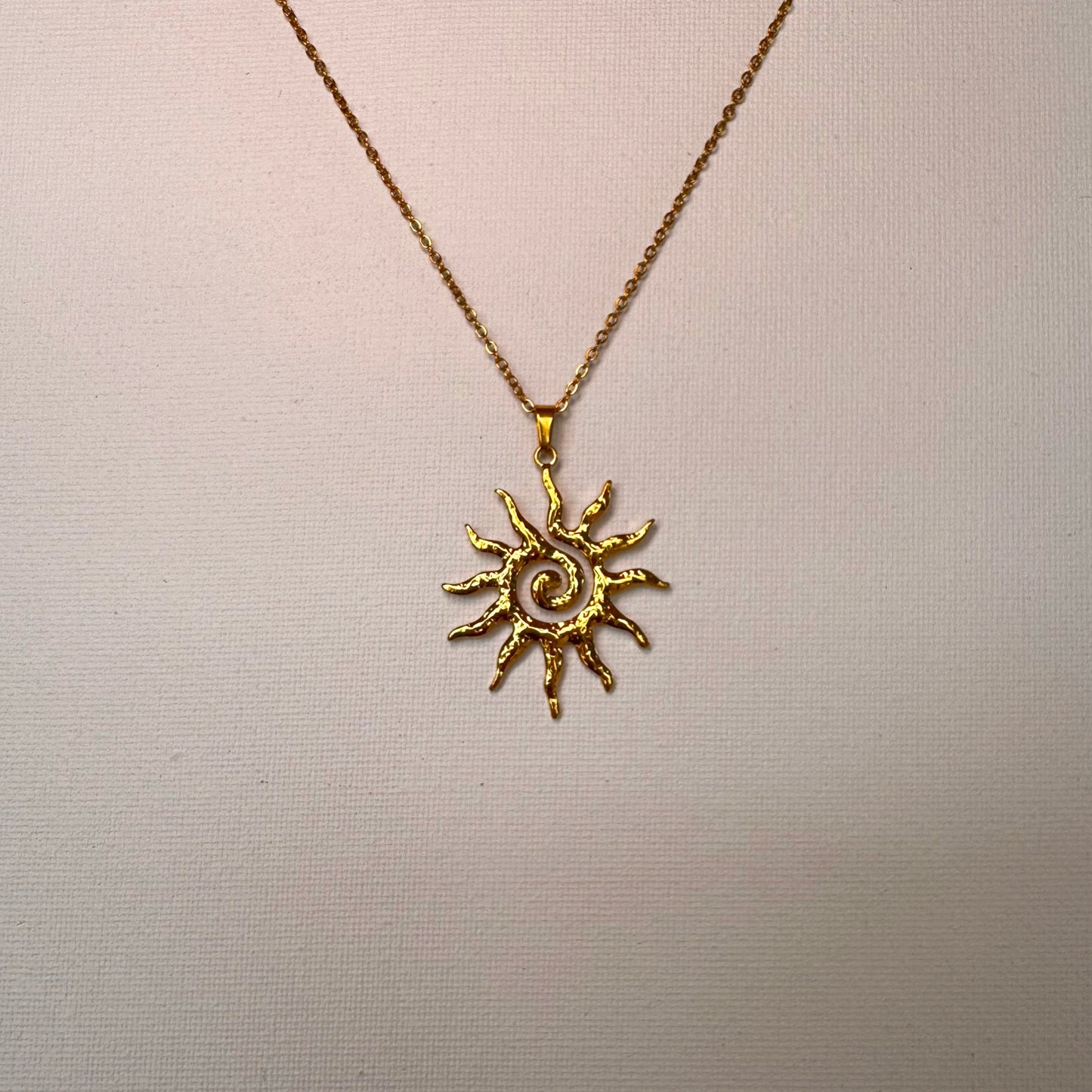 Sol Necklace-Gold
