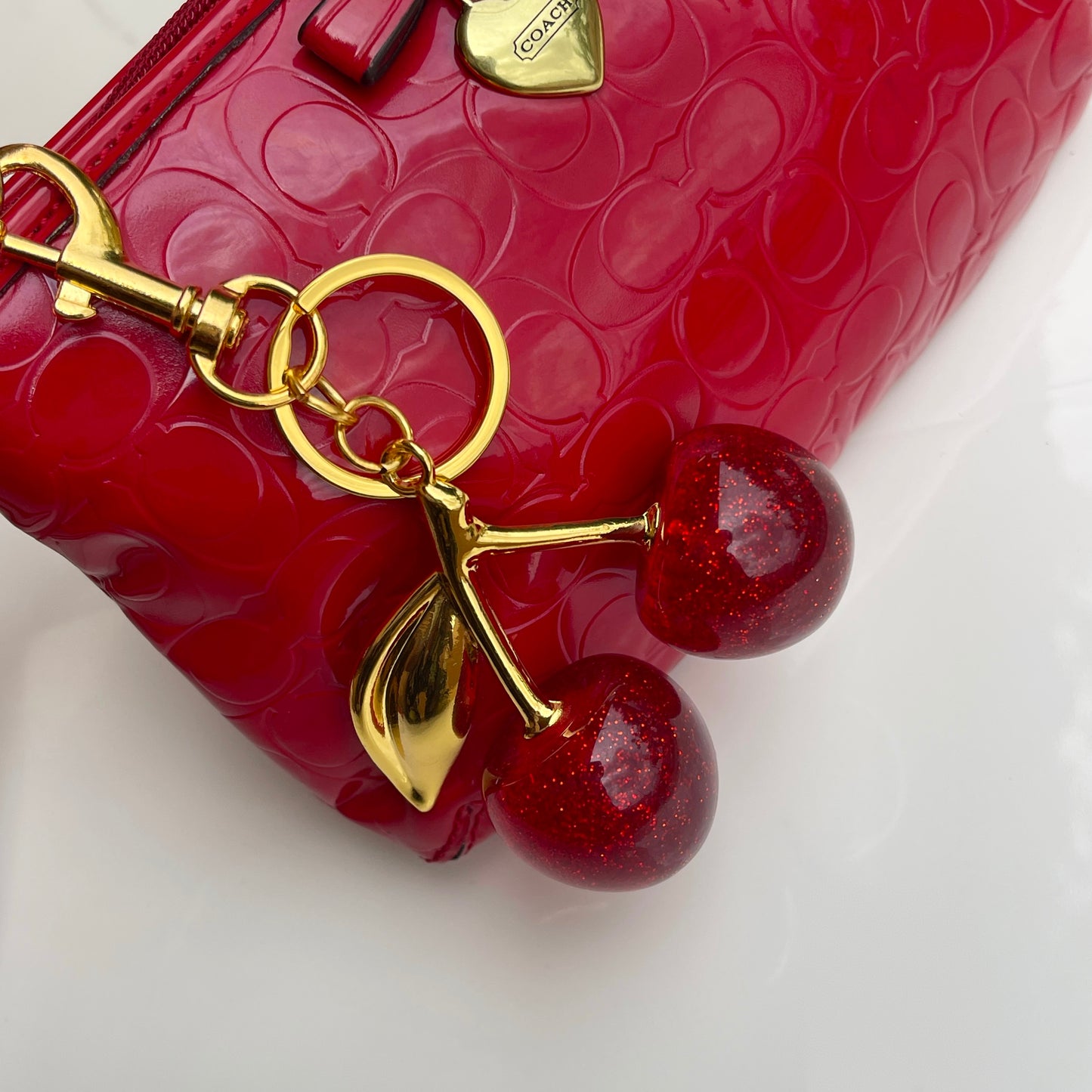 Cherry Keychain