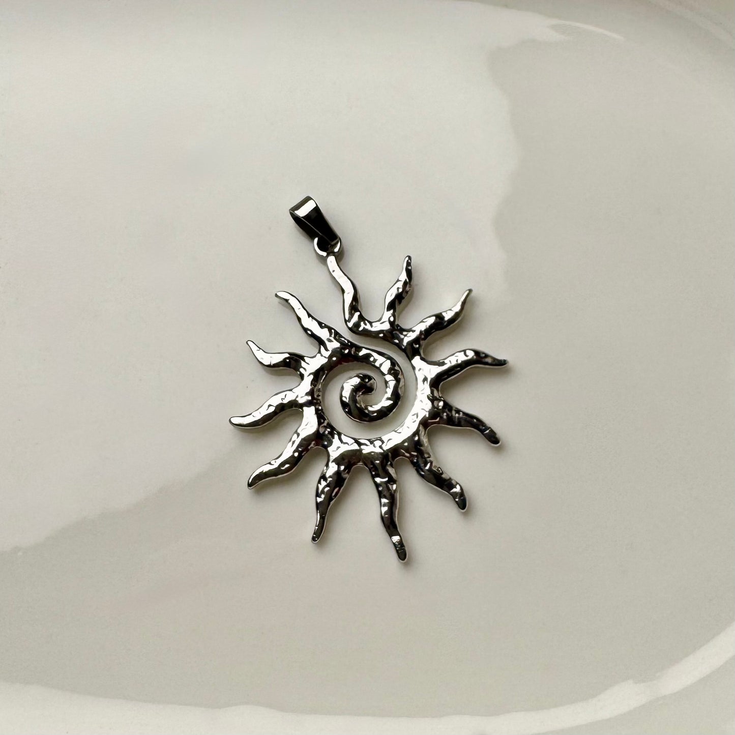 Sol Necklace- Silver
