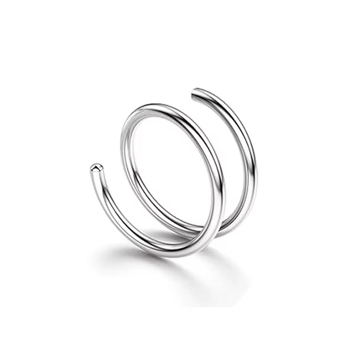 Double-Hoop Nose Ring