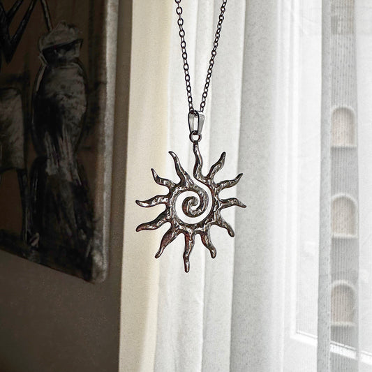 Sol Necklace-Silver