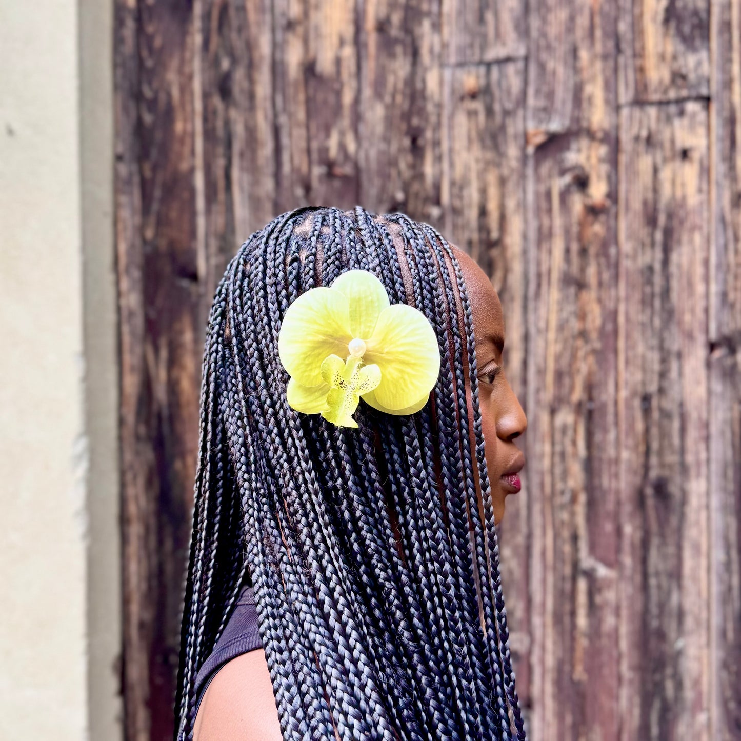 Orchid Hair Clip