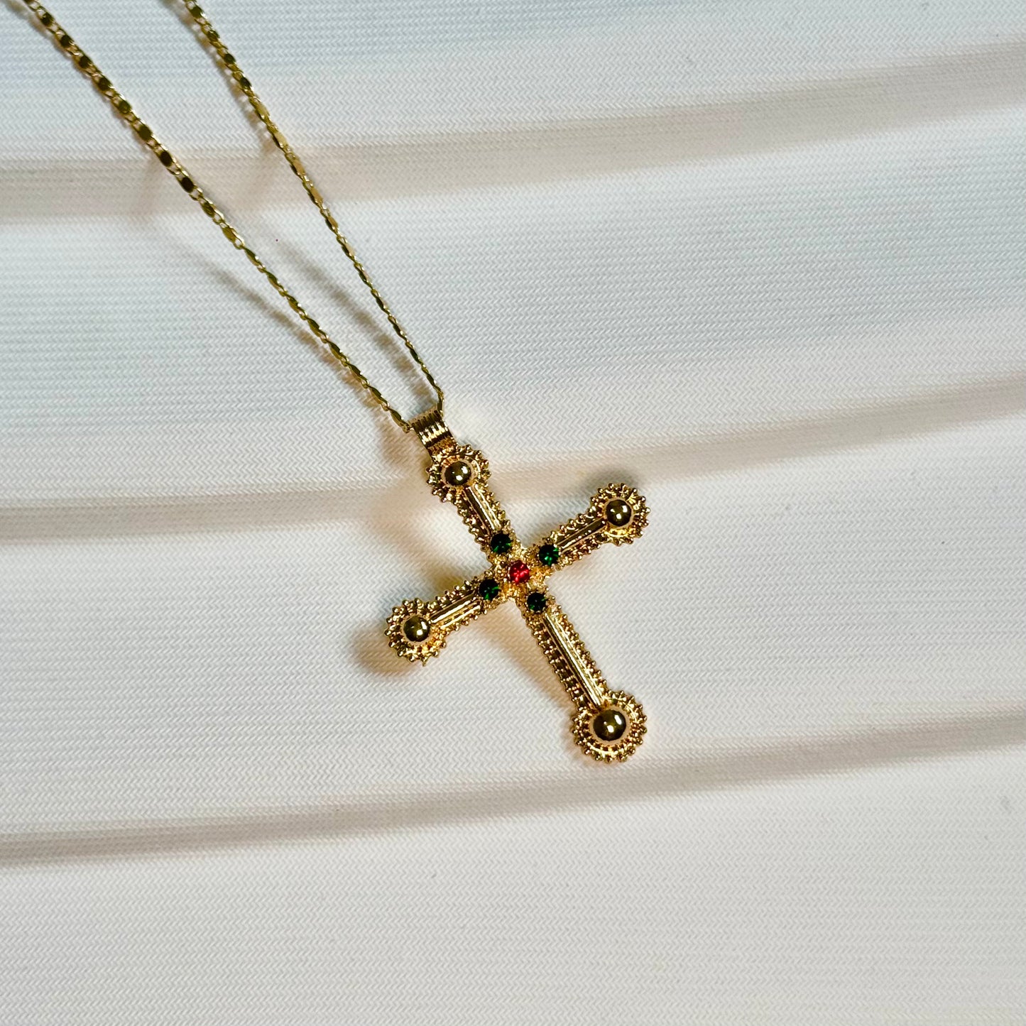 Marie Cross Necklace