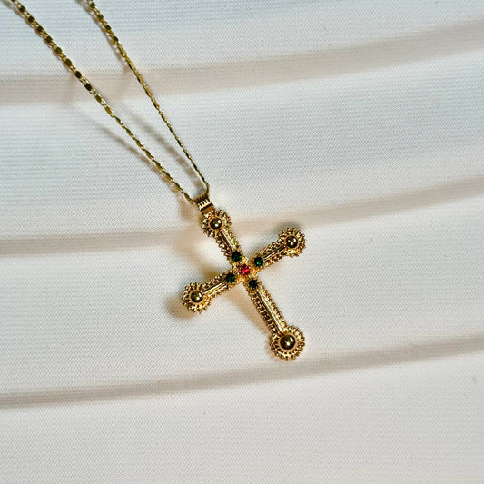 Marie Cross Necklace