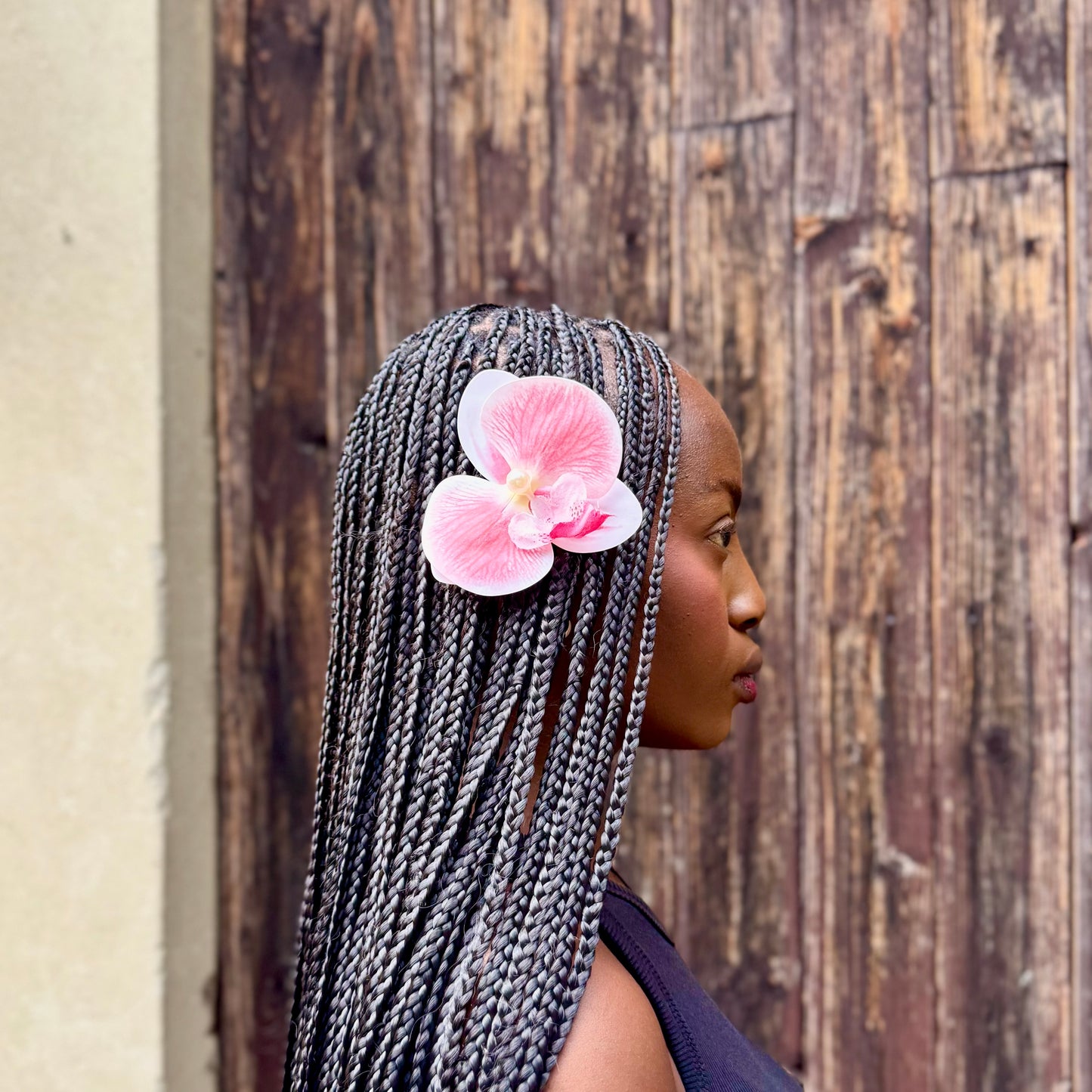 Orchid Hair Clip