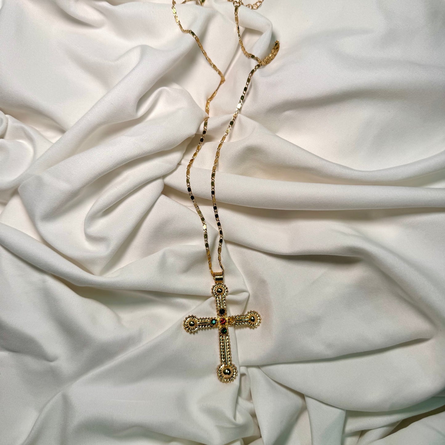 Marie Cross Necklace