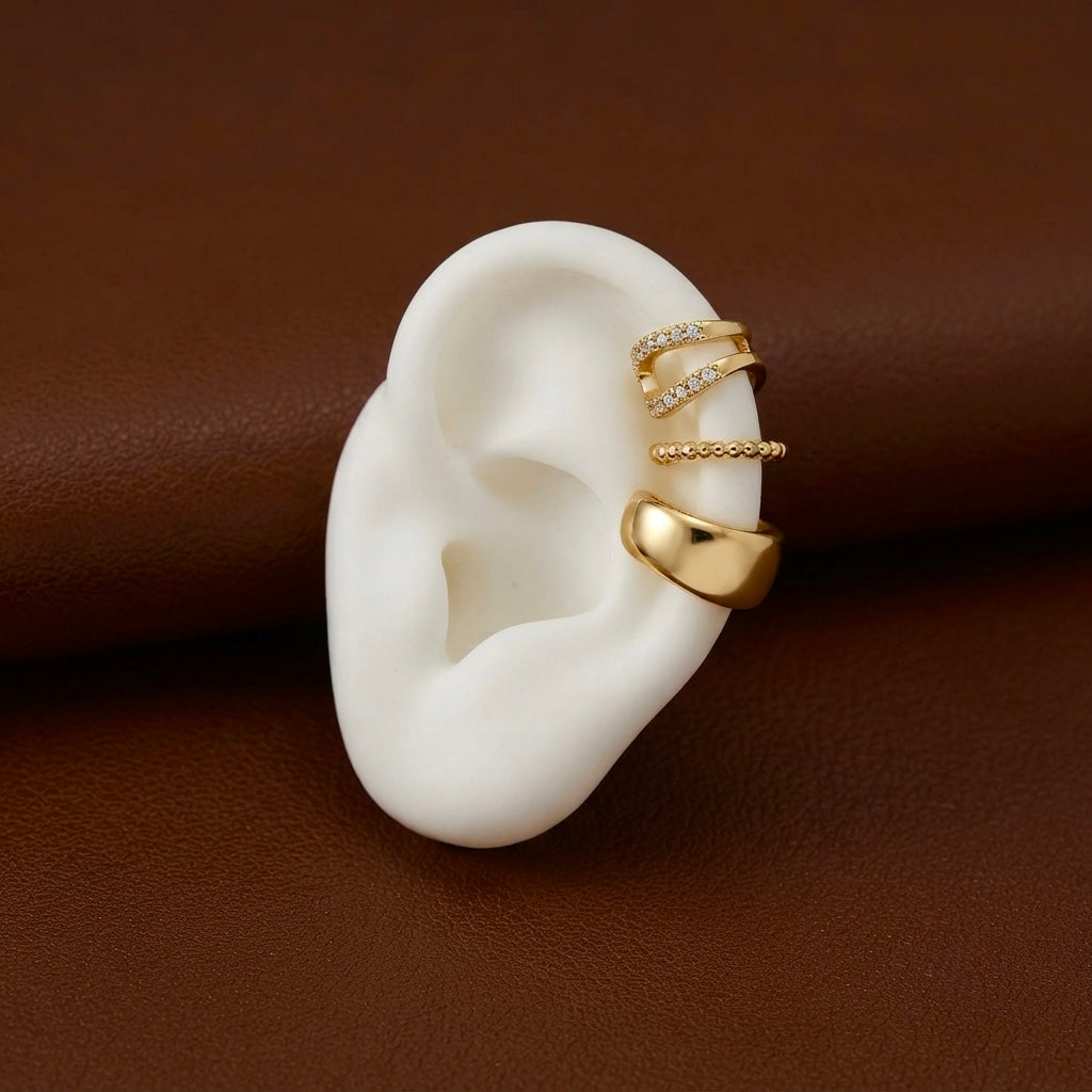 Triple Ear Cuff Set