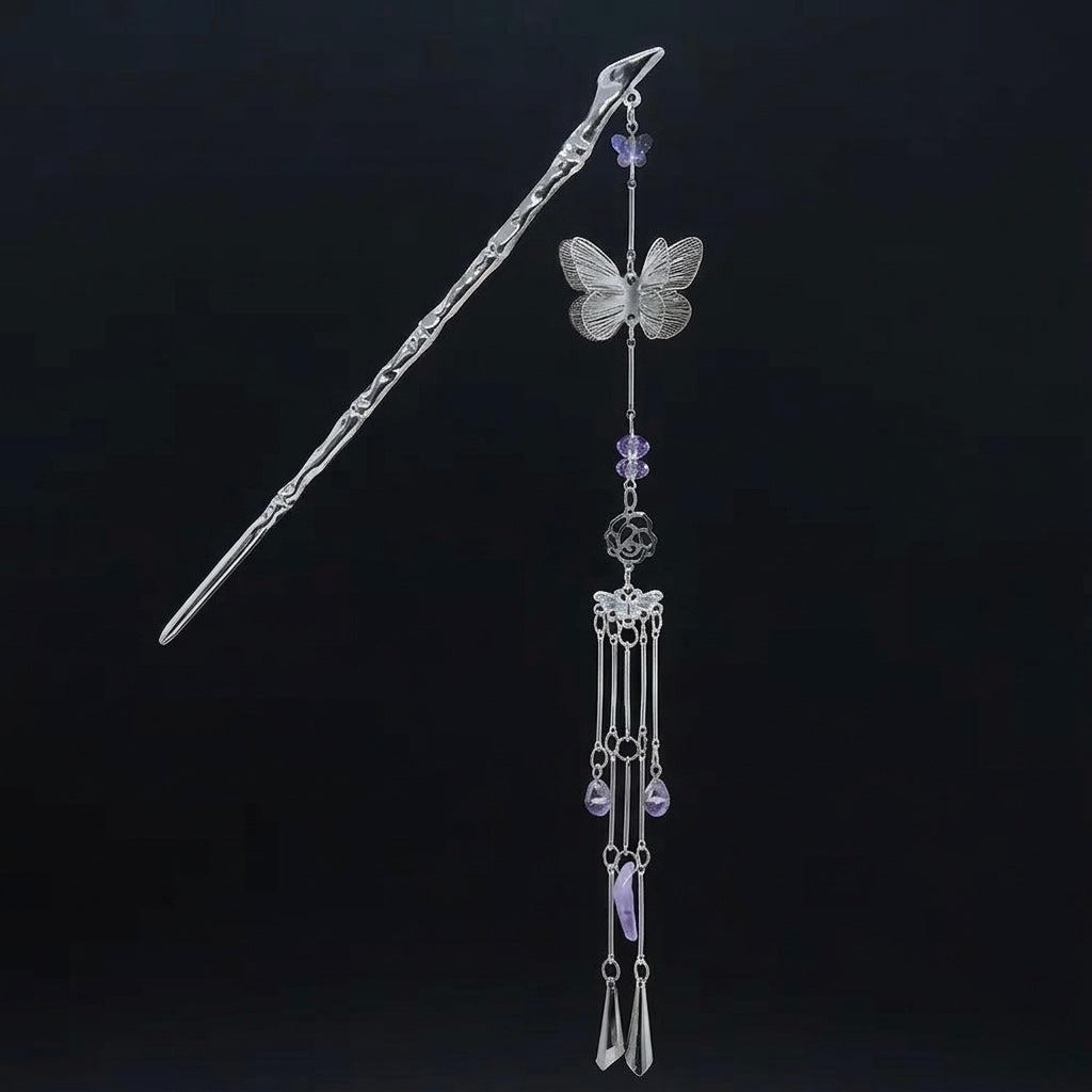 Butterfly Tassels Hairpin