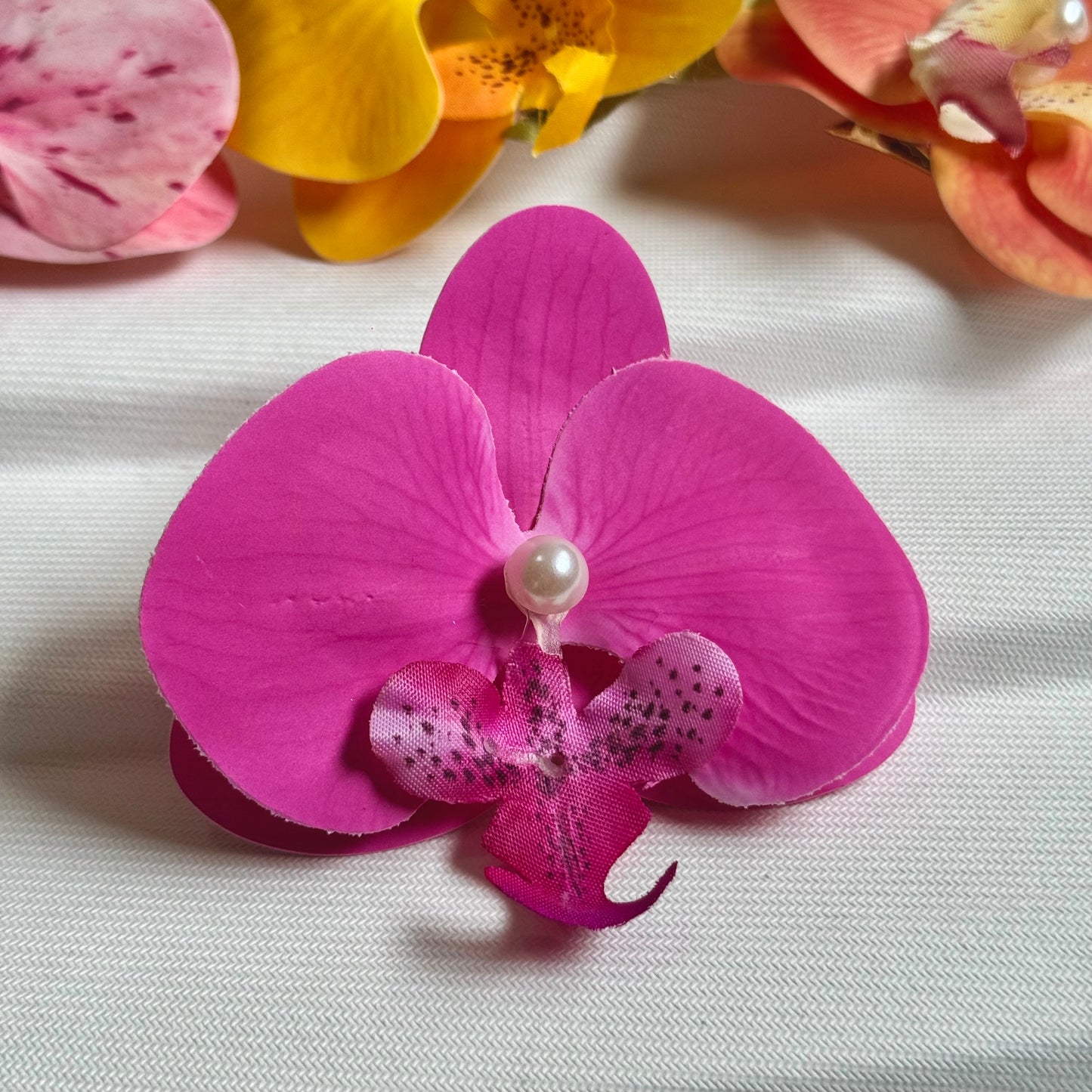 Orchid Hair Clip