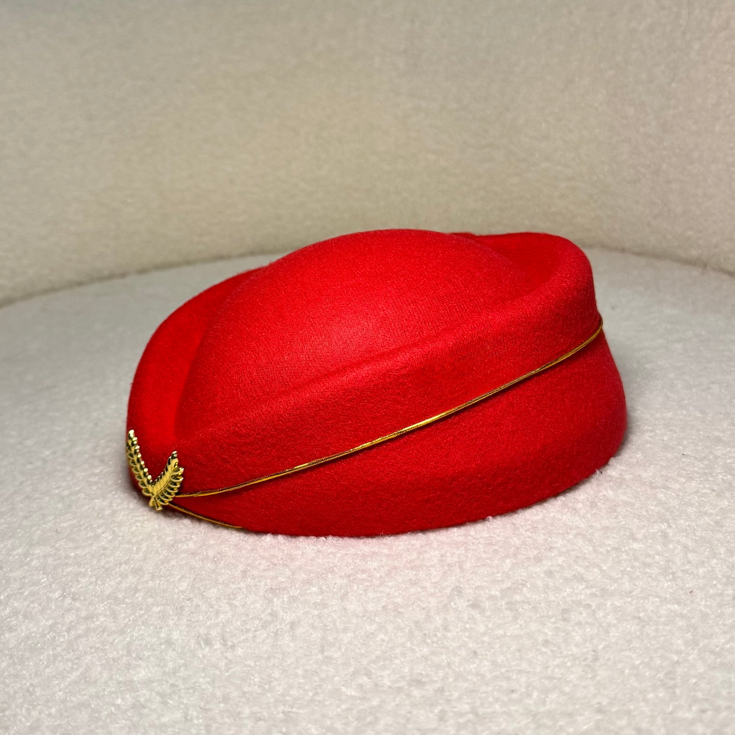 The Stewardess Hat Red