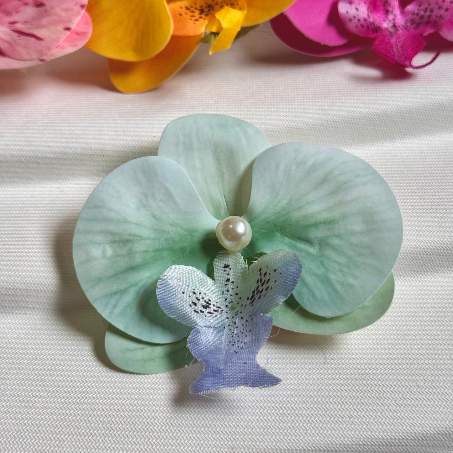 Orchid Hair Clip