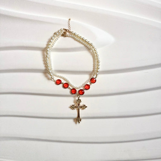 Adrienne Pearl Necklace Set