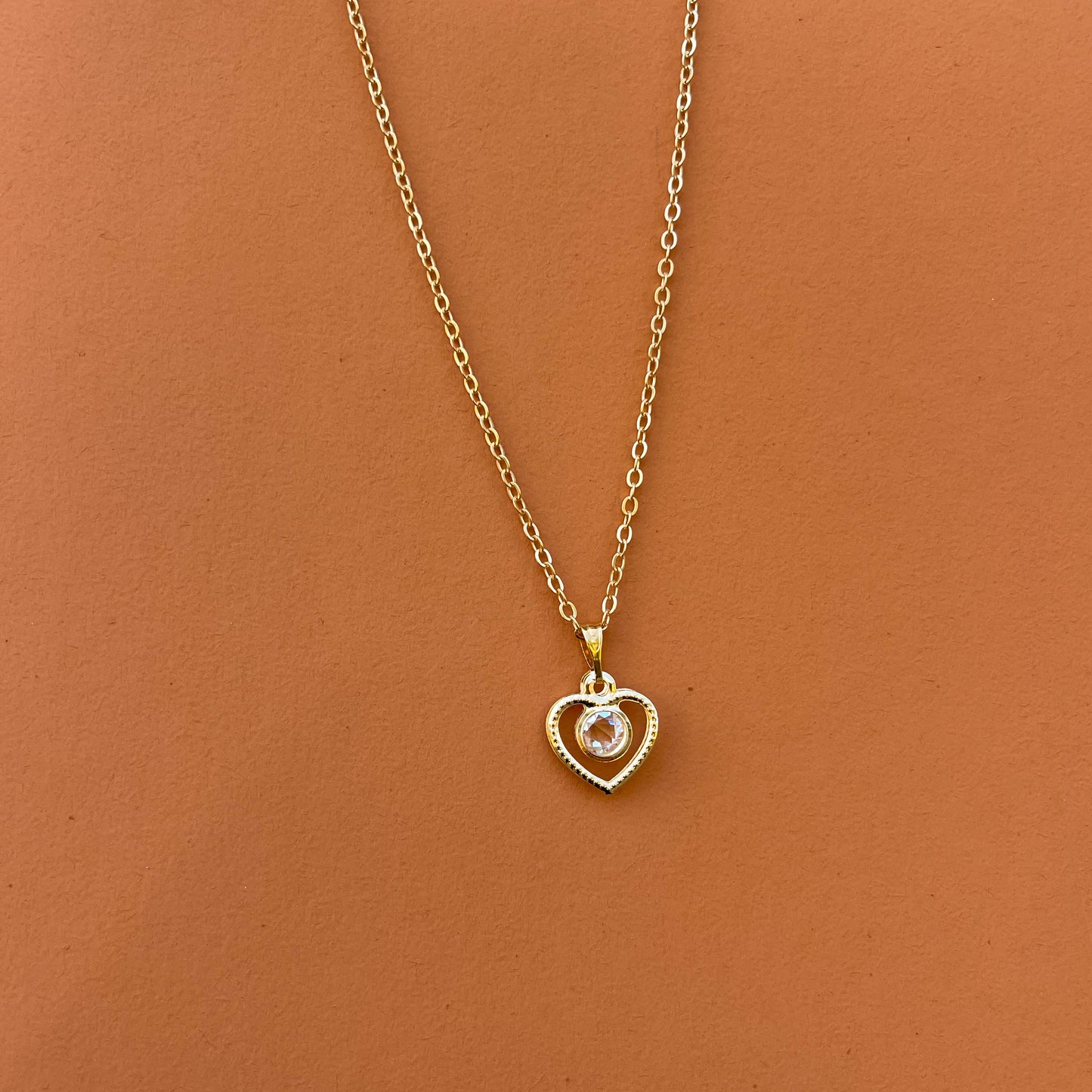 Mini Heart Necklace - Queenlybypinupqueens Default Title