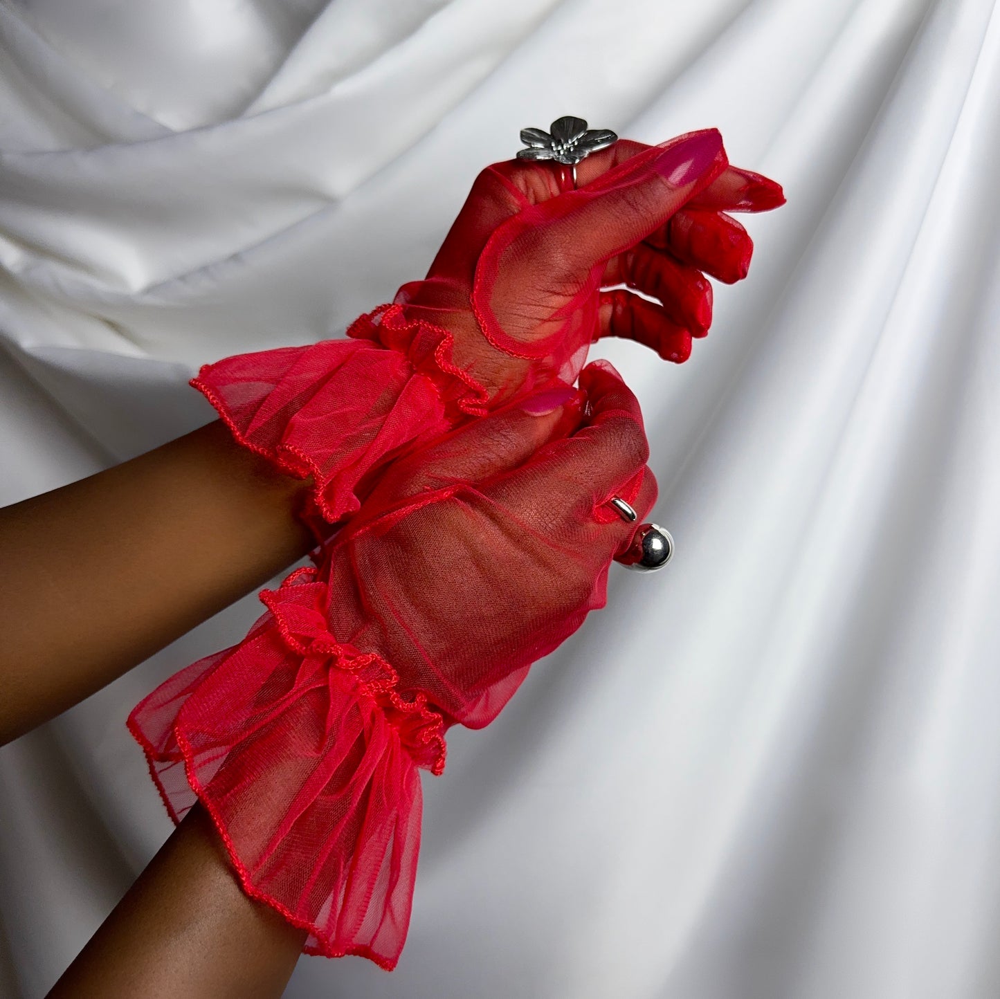 Tulle Gloves