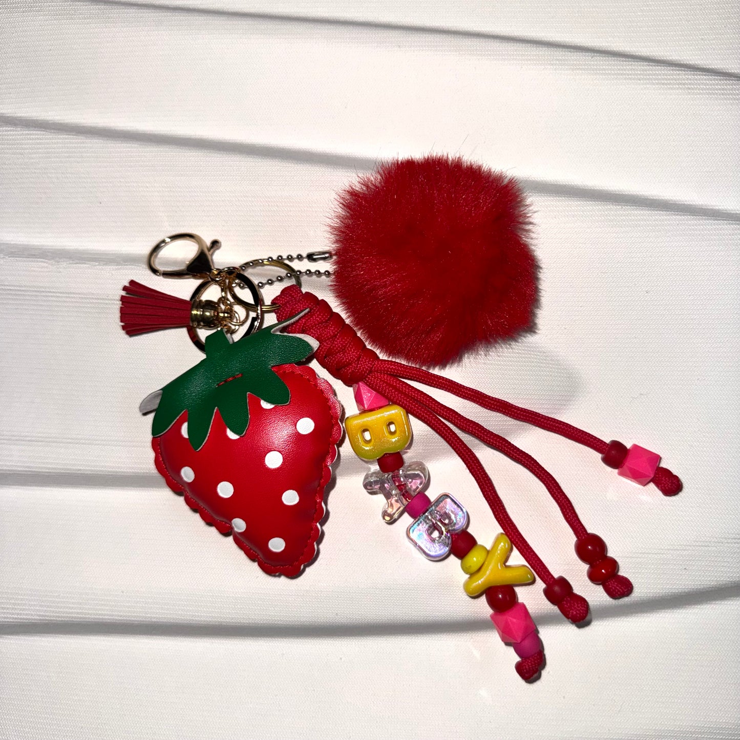 Letters Keychain Set