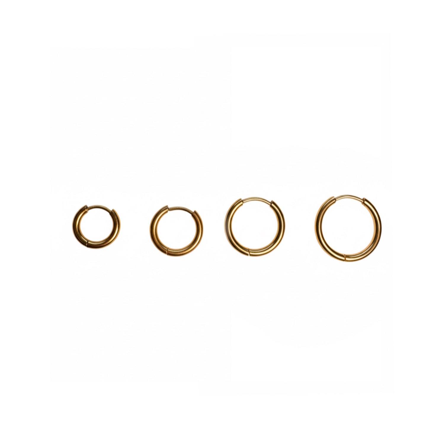 Gold Hoola Hoops