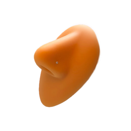 Ice Nose Stud- Straight 1mm