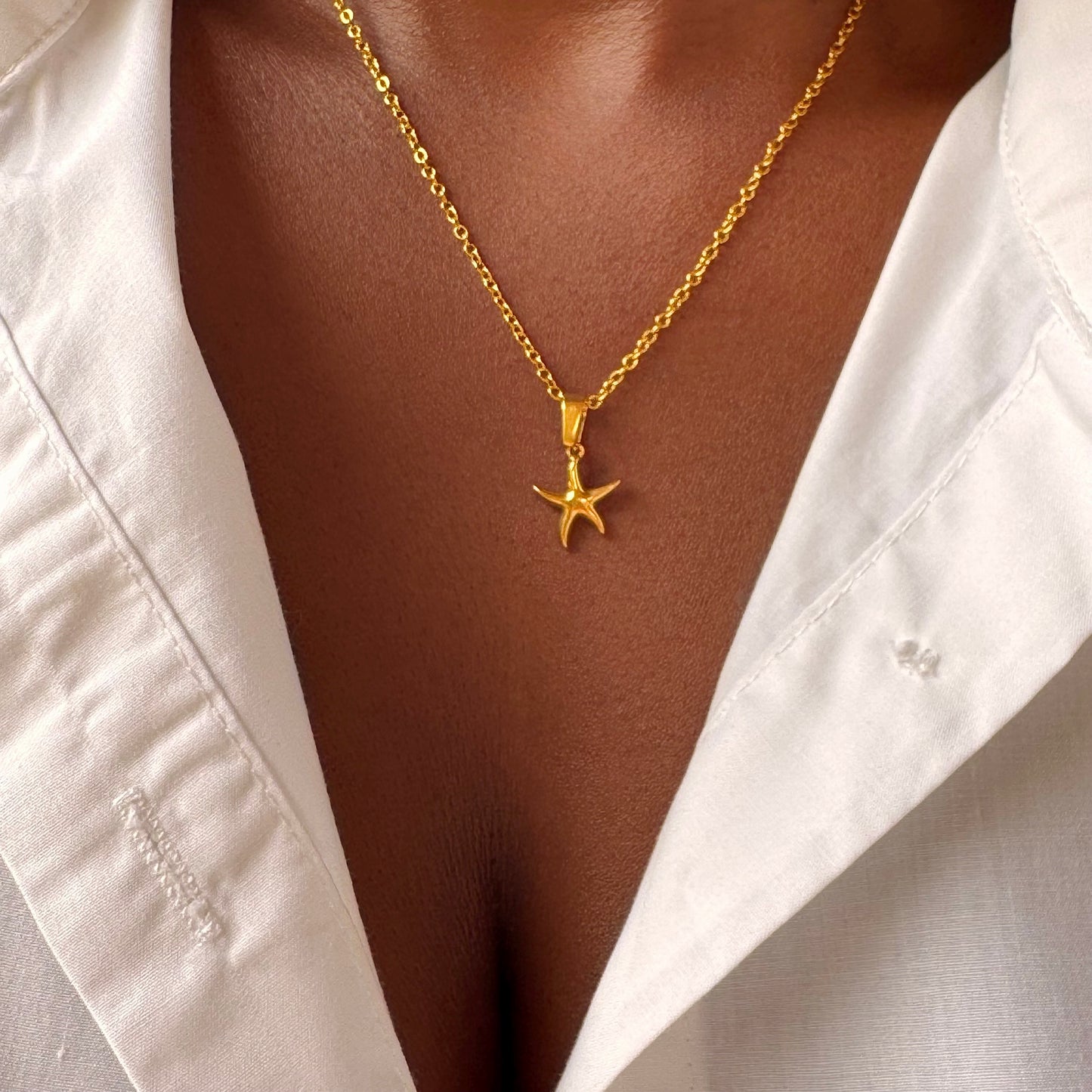 Mini Starfish Necklace