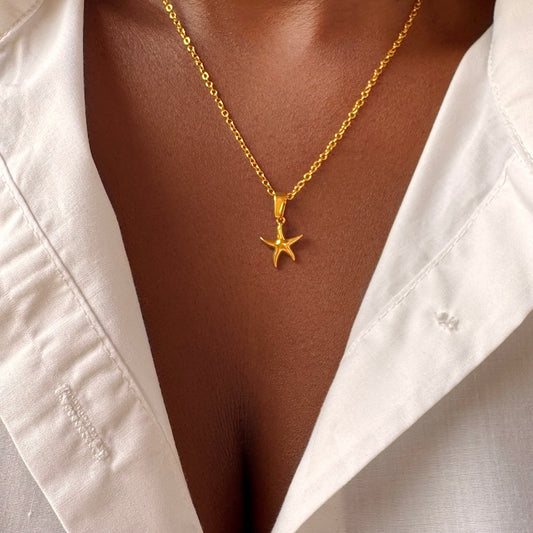 Mini Starfish Necklace