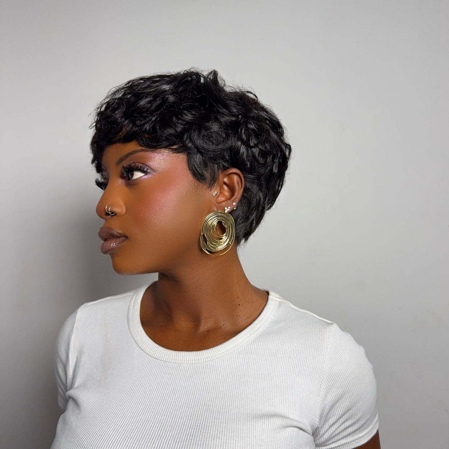 Vortex Earrings Gold