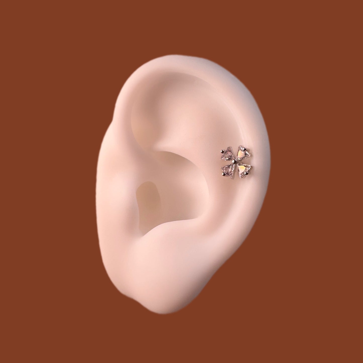Cross Ear Stud