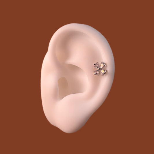 Cross Ear Stud