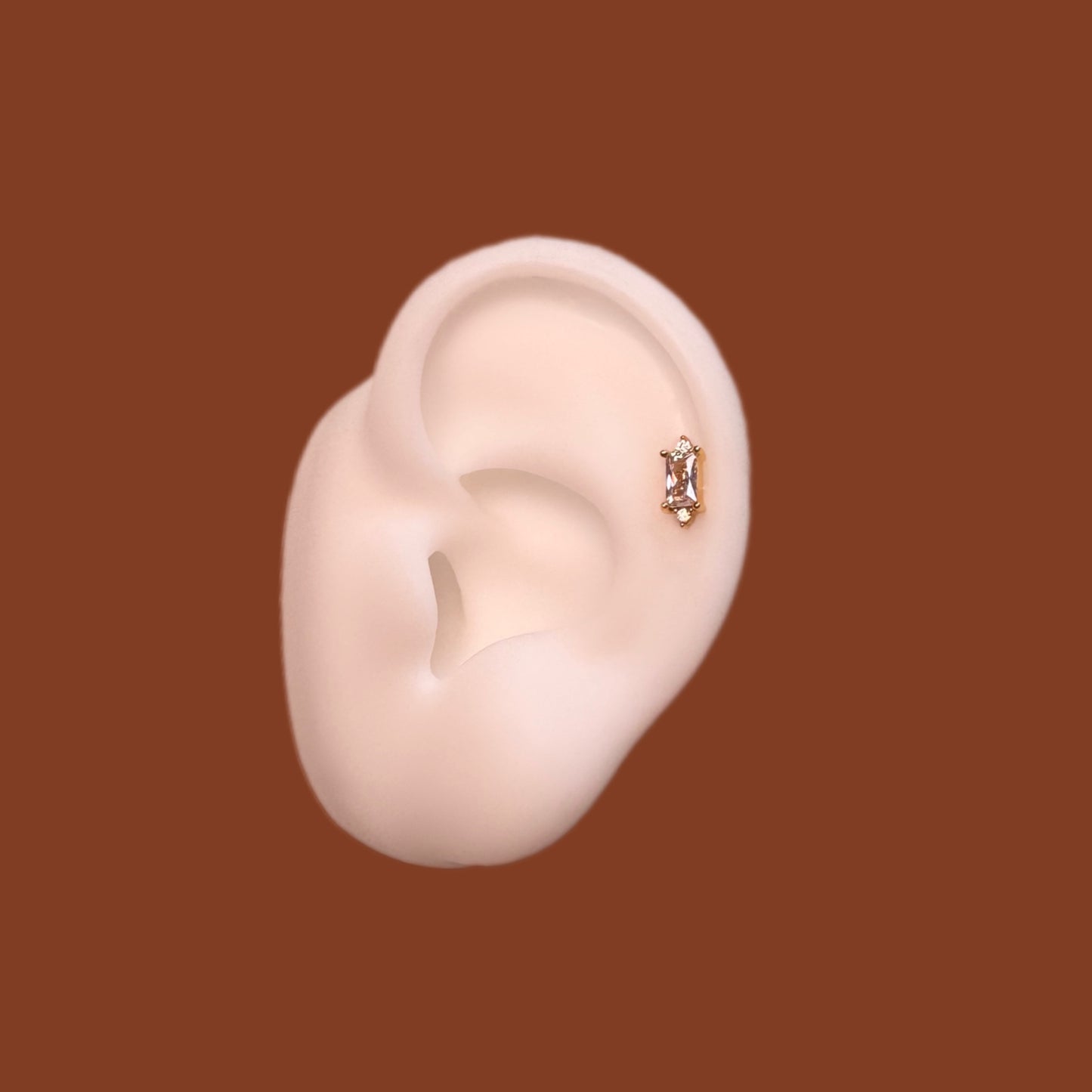 Hexa Ear Stud