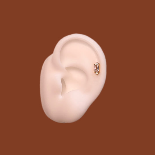 Hexa Ear Stud