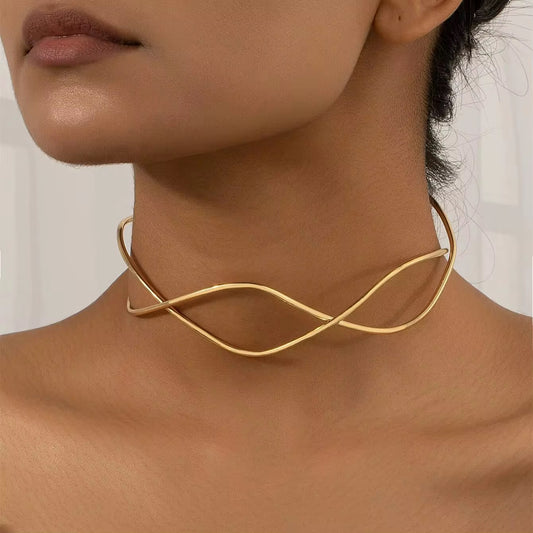 Ingrid Cuff Necklace