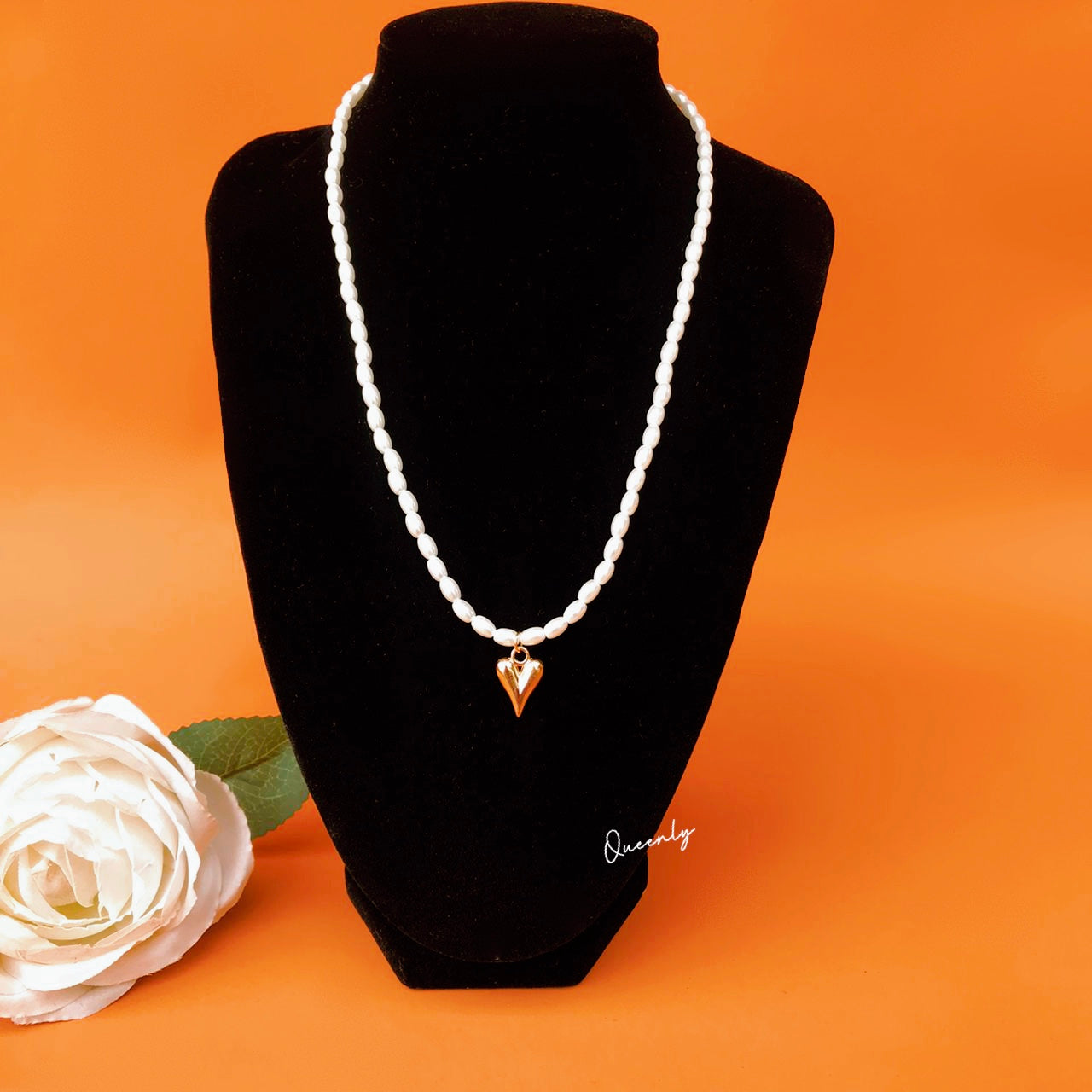 Tori Pearl Necklace - Queenlybypinupqueens Default Title