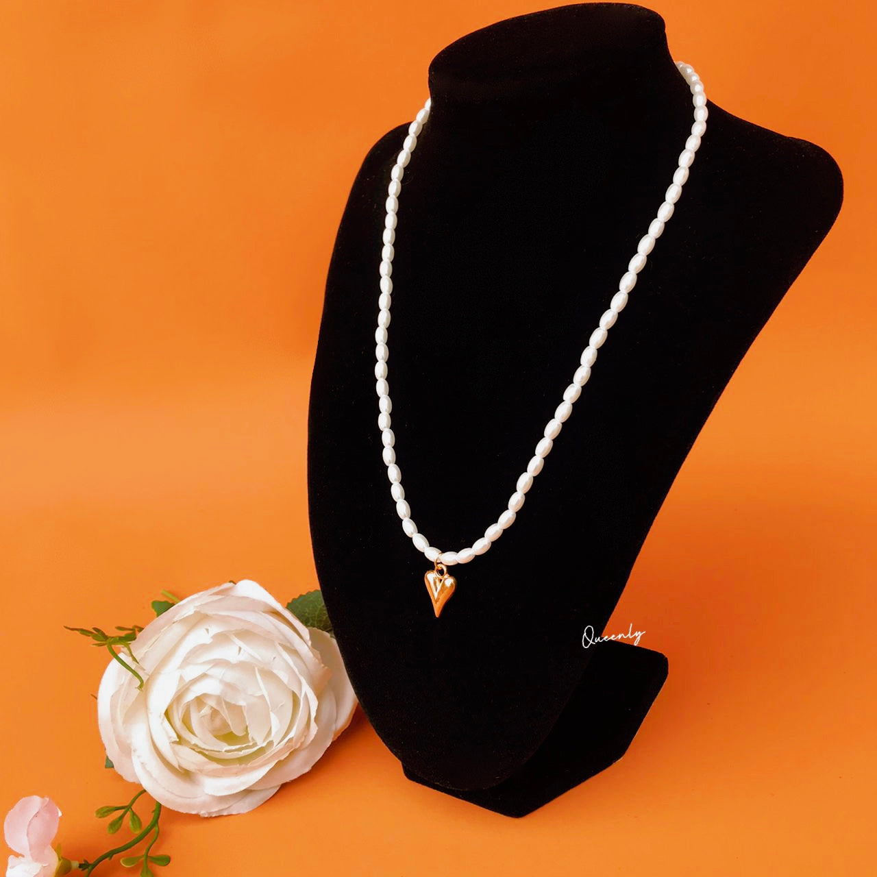 Tori Pearl Necklace - Queenlybypinupqueens Default Title