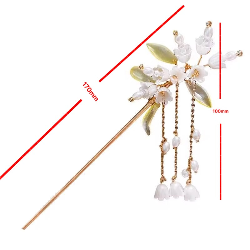Pearl Lily Hairpin